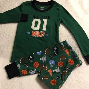 Gymboree Boys Size 4 Pajamas All Star